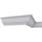 Ekena Millwork 1 5/8"H x 1 5/8"P x 2 1/4"F x 94 1/2"L Jackson Traditional Smooth Crown Moulding MLD01X01X02JA - alternate 9